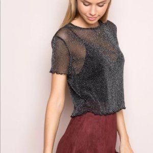 Brandy Melville sheer top